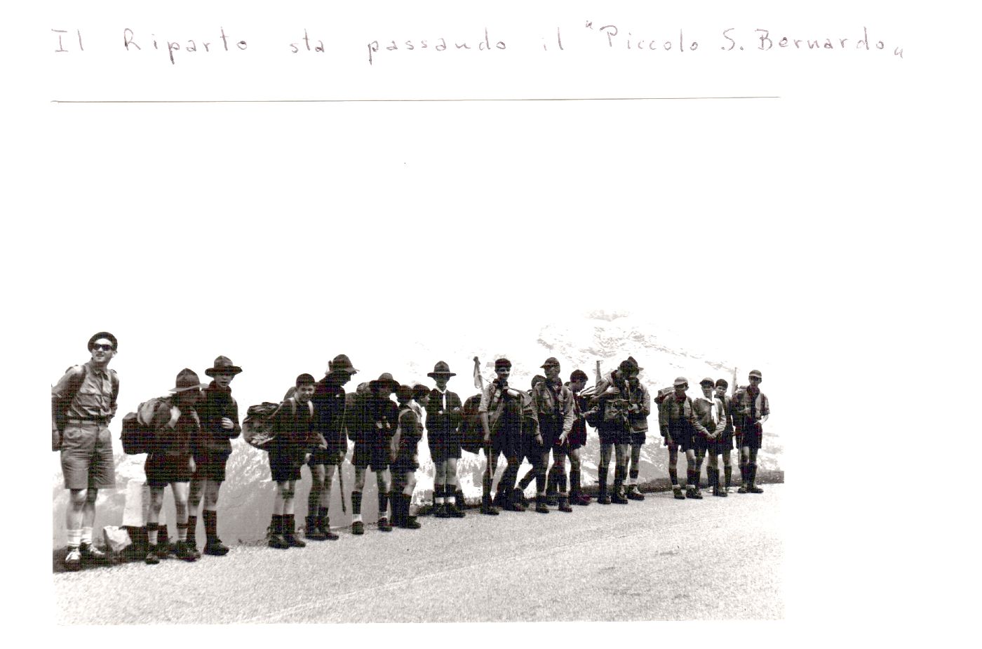 Campo estivo dei Ghiacci, 1966.